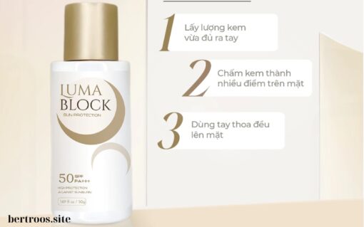 Kem Chống Nắng Luma Block (2)